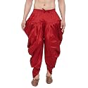 VASTRAMAY Men's Black Cowl Dhoti - Stylish Cowl Pattern Green Dhoti In Dhupion Silk Blend Fabric, Ethnic Wear for Festivals, Weddings