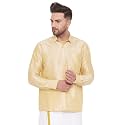 VASTRAMAY Men39s Ethnic Silk Blend Shirt Full