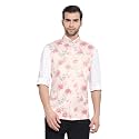 VASTRAMAY Mens Silk Blend Nehru Jacket -