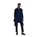 VASTRAMAY Men39s Net Kurta Pyjama and Dupatta