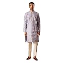 VASTRAMAY Men39s Silk Blend Kurta and Pyjama