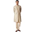 VASTRAMAY Men39s Silk Blend Kurta and Pyjama