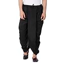VASTRAMAY Men39s White Silk Blend Readymade Elastic