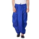 VASTRAMAY Men39s White Silk Blend Readymade Elastic