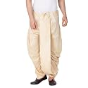 VASTRAMAY Men39s White Silk Blend Readymade Elastic