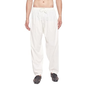 VASTRAMAY Men Patiala Style Salwar Pyjama -