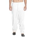 VASTRAMAY Men’s Cotton Blend Pyjama | Patiala Style Relax Fit | Comfortable Ethnic Bottom Outfit for Weddings &amp; Festivals