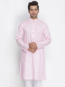 VASTRAMAY Men Solid Straight Kurta