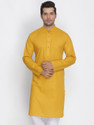 VASTRAMAY Men Solid Straight Kurta