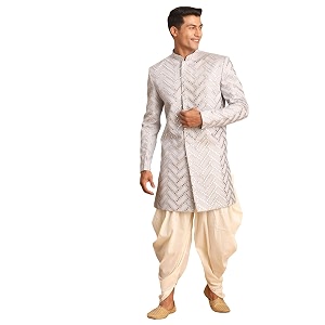 VASTRAMAY mens Sherwani Only Top