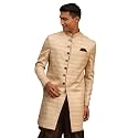 VASTRAMAY mens Vastramay Men39s Beige Silk Blend