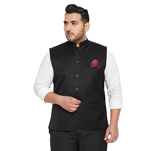 Vastramay Plus Mens Nehru Jacket