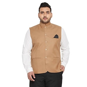 Vastramay Plus Mens Nehru Jacket