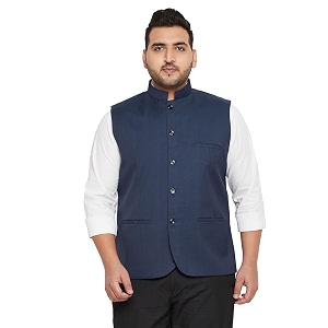 Vastramay Plus Mens Nehru Jacket