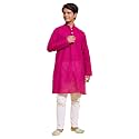 VASTRAMAY Boys YUVA Boys39 Purple and White