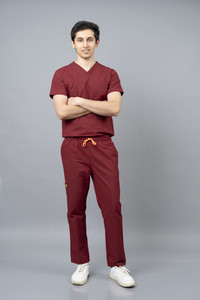 vastramedwear medical scrub suit for men pa shirt hospital scrub