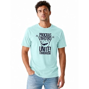 Vastrio Unisex Procrastinators Unite Graphic Regular Fit