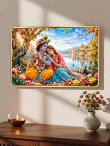 Vastu Radha Krishna Photo Frame Painting Trending