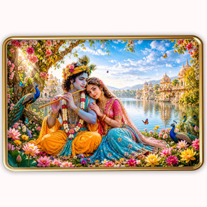 Vastu Radha Krishna Photo Frame Painting Trending