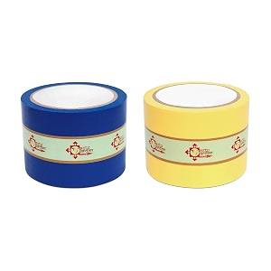 vastu vardan blue and yellow tape  3 inch 72mm approx  length- 20 meter approx  pack of 2  vastu tape remedy  toilet correction  tape remedy  vastu tape 