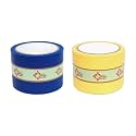 Vastu Vardan Blue and Yellow Tape | 3 Inch (72mm) Approx | Length- 20 Meter Approx | Pack of 2 | Vastu Tape Remedy | Toilet Correction | Tape Remedy | Vastu Tape |