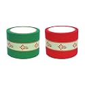 Vastu Vardan Combo of Red and Green Correction Tape | 3 Inch (72mm) Approx | Length- 20 Meter Approx | Pack of 2 | Vastu Tape Remedy | Toilet Correction |