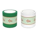 Vastu Vardan White and Green Vastu Correction Tape Combo | 4 Inch (96mm) Approx | Length- 20 Meter Approx | Toilet Vastu Remedy | Pack of 2