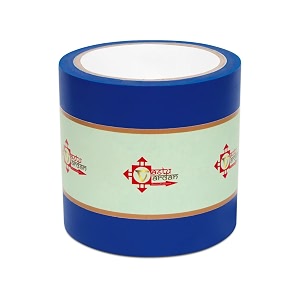 vastu vardan blue vastu correction tape  4 inch 96mm approx  length- 20 meter approx  toilet vastu remedy  pack of 1
