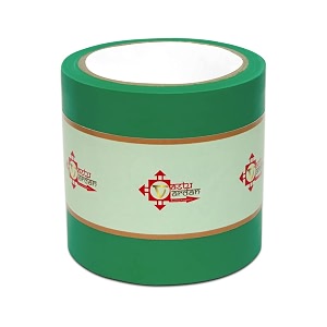 vastu vardan green vastu correction tape  4 inch 96mm approx  length- 20 meter approx  toilet vastu remedy  pack of 1