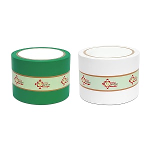 vastu vardan vastu white and green tape  3 inch 72mm approx  length- 20 meter approx  pack of 2  vastu tape remedy  toilet correction  tape remedy  vastu tape 