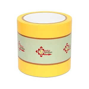 vastu vardan yellow vastu correction tape  4 inch 96mm approx  length- 20 meter approx  toilet vastu remedy  pack of 1
