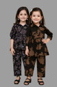 Vasudha Fashion Hub Girls Casual Top Pant