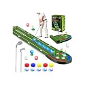 VATOS Golf Putting Mat Indoor for Kids, Light up Golf Putting Green Set
