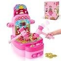 Vatos Mole Game, Mini Electronic Arcade Game (Pink)