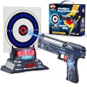 VATOS Smart Electronic Shooting Game Set, 2.4GHz Rechargeable Toy with Auto-Scoring Target and Real-Time Voice Feedback, 4 Game Modes, Indoor and Outdoor Shooting Game Toy for Kids Age 10+, Teens