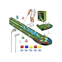 VATOS Upgraded Golf Putting Mat Indoor for Kids - Light up Golf Game Set