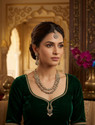 VATSALYA creation Alloy Gold Jewellery Set
