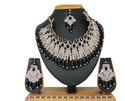 VATSALYA creation Alloy Gold-plated Black Jewellery Set