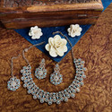 VATSALYA creation Alloy Gold-plated Turquoise Jewel Set (Pack of 1)