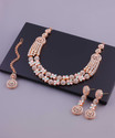 VATSALYA creation Alloy Pink, Turquoise Jewellery Set