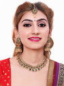 VATSALYA creation Alloy Silver Gold, Gold Jewellery Set