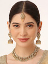VATSALYA creation Alloy Silver Gold Jewellery Set
