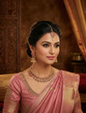 VATSALYA creation Alloy Silver Pink, Silver Jewellery Set