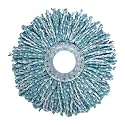 Premium Microfiber Mop Refill Heads 360 Spin Mop Replacement Pads | Super Absorbent &amp; Durable | Compatible with Standard Spin Mops (Pack of 1)