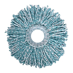 premium microfiber mop refill heads 360 spin mop replacement pads  super absorbent amp durable  compatible with standard spin mops pack of 1