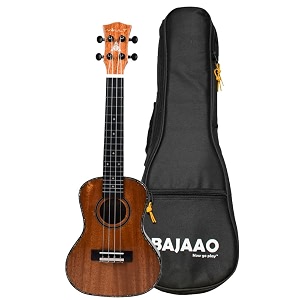 vault performer pro 2634 all solid mahogany premium tenor electro acoustic ukulele with gig-bag