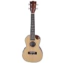 Vault UK-1000CCE 23-Inch Solid Spruce Top Premium Semi- Cutaway Electro- Acoustic Concert Ukulele