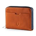 Vaultskin Mayfair Premier Leather Zip Wallet - Ultimate RFID Safety, Streamlined for Style & Functionality for Men and Women