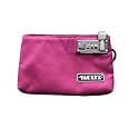 Vaultz Locking Zipper Pouch, 5 x 8 Inches, Pink (VZ00471)