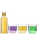 Body Care Gift Box Pack of 4 | Moringa Body Scrub 200 gm | Mango Body Butter 200 gm | Blueberry Body Yogurt 200 gm | &amp; | Relaxing Body Massage Oil 100 ml | Pampering Kit for Birthday, Anniversary &amp; Special Occasions, 